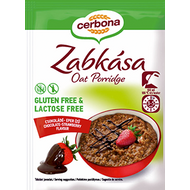 Cerbona Zabkása Csokoládé-eper glutén- és laktózmentes 50g