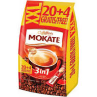 Mokate 3in1 XXL kávé 20x14 g + 4 db gratis     
