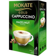 Mokate Gold Cappuccino Mogyorós Dob.(12,5g*8) 100g 