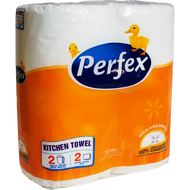 Perfex konyhai kéztörlő 2rétegű, 2 tekercs
