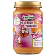 Bébi Sütőtökpüré Csirkehússal 180ml/163g 6hó