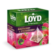 Loyd Piramis tea Eper-Málna 20*2g