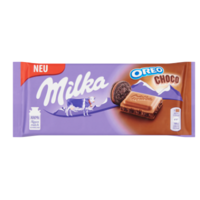 Milka Oreo Choco tejcsokoládé 100g                