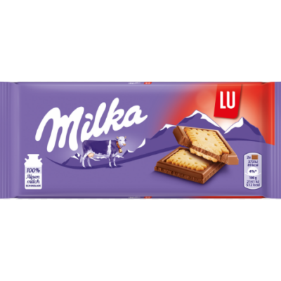 Milka LU tejcsokoládé 87g