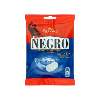 Győri Negro extra erős cukorka 79 g         