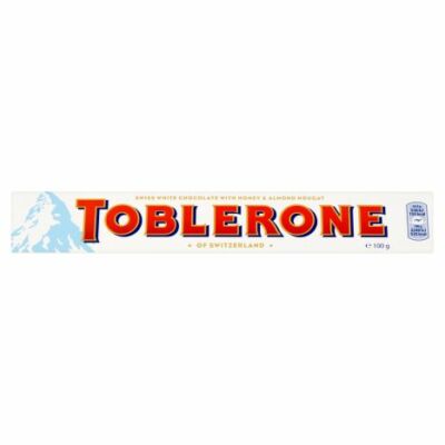 Toblerone fehércsokoládé 100g
