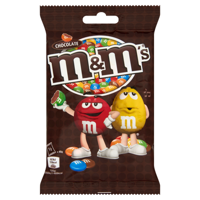 M&M's Cukorka 90g, csokoládés 