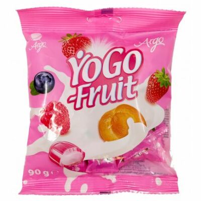 Argo Yogo Fruit cukorka 120g /28/