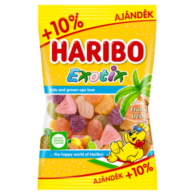 Haribo Exotic Gumicukor 100g /26/