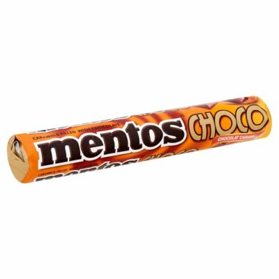 Mentos Choco Caramell cukordrazsé 38g /24/