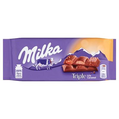 Milka Triple Caramel tejcsokoládé 90g