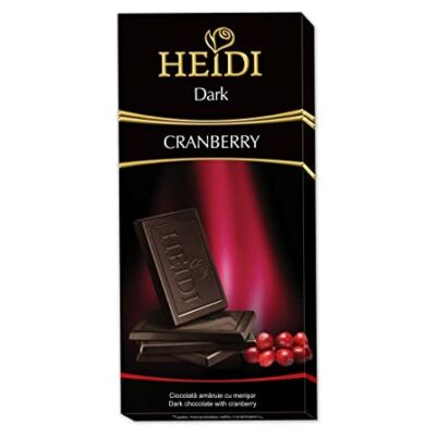 Heidi Dark Cranberry Étcsokoládé Áfonya 80g 