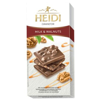 Heidi Grand'Or Tejcsokoládé dióval 90g 