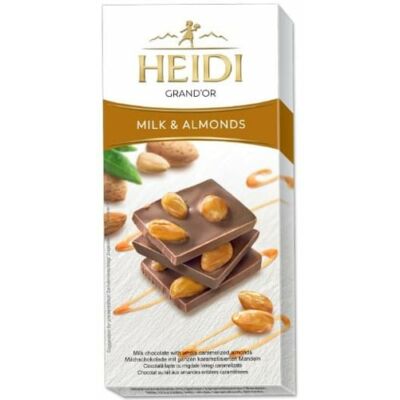 Heidi Grand'or tejcsokoládé Egészmandula 100g