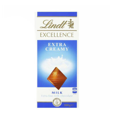 Lindt Excellence csokoládé Extra Creamy 100g