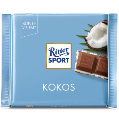 Ritter Sport csokoládé Kokos 100g 