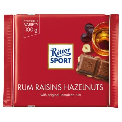 Ritter Sport Rum-Mazs.-Mogy. 100g