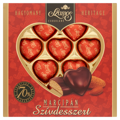 Szamos Szívdesszert díszdoboz 130g