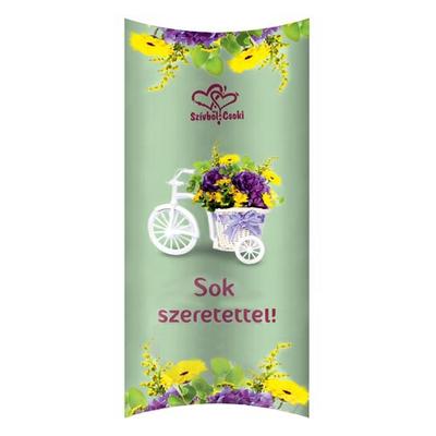 Szívből Csoki Táblás Szeretettel Bicikli 90g 