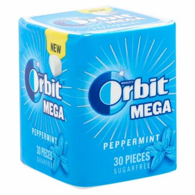 Orbit Peppermint Mega Bottle 66g 