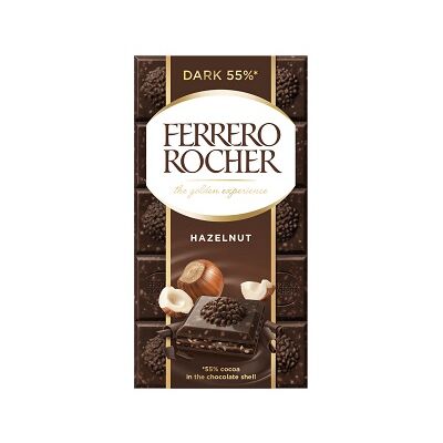 Ferrero Rocher mogyorós étcsokoládé 90g 