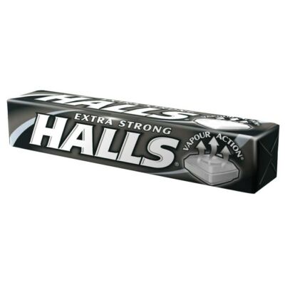 Halls Extra Strong cukorka 33,5 g 