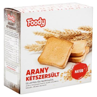 Foody Arany Kétszersült Natúr 220g