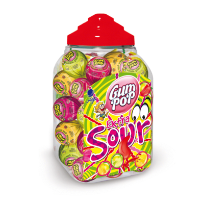 Argo Gum Pop  nyalóka 18 g vegyes gyümölcs ízű sav.+rágó 
