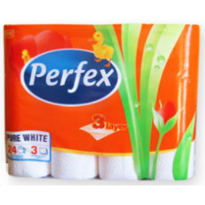 Perfex Eü.Papír 3 rétegű 24 tekercs  
