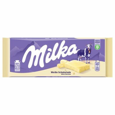 Milka White Chocolate 100 g           
