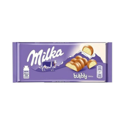 Milka     Bubbly White       tejcsokoládé 95 g            