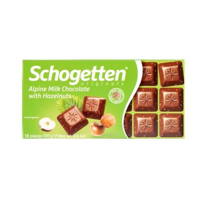 Schogetten Táblás Mogyorós csokoládé 100g 